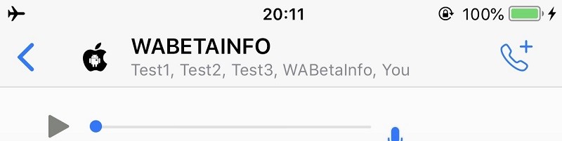 whatsapp group calls group chat beta 1