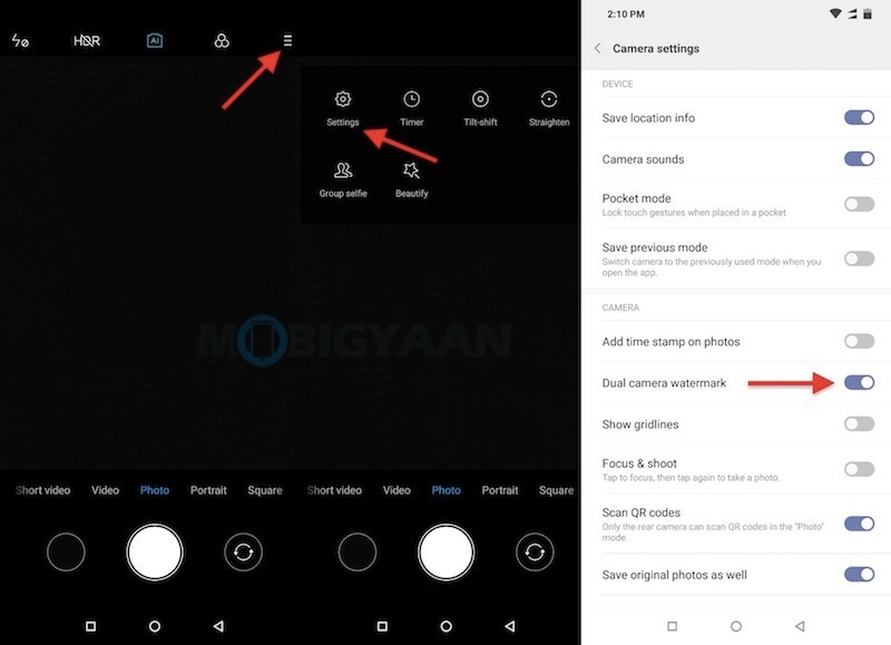 How To Add Shot On Watermark To Your Photos On Android Guide 4