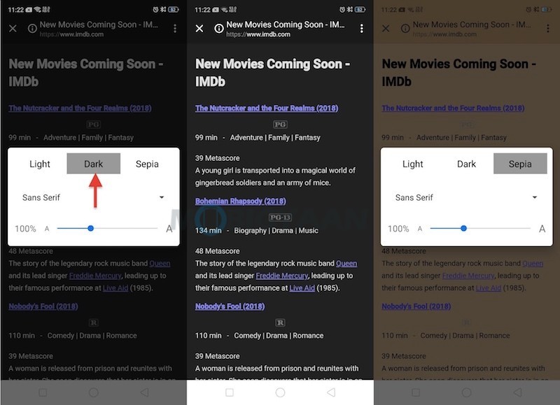 How To Enable Night Mode On Google Chrome On Android Guide 2