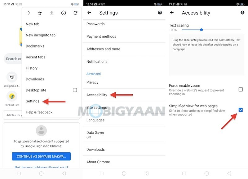 How To Enable Night Mode On Google Chrome On Android Guide