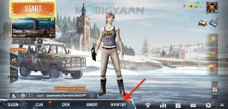 How to change your name in PUBG Mobile Guide 1