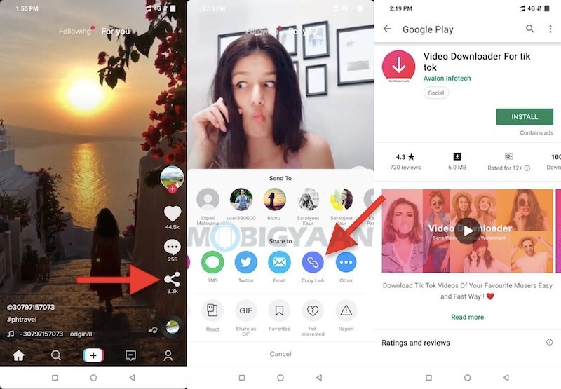 download tiktok videos with link