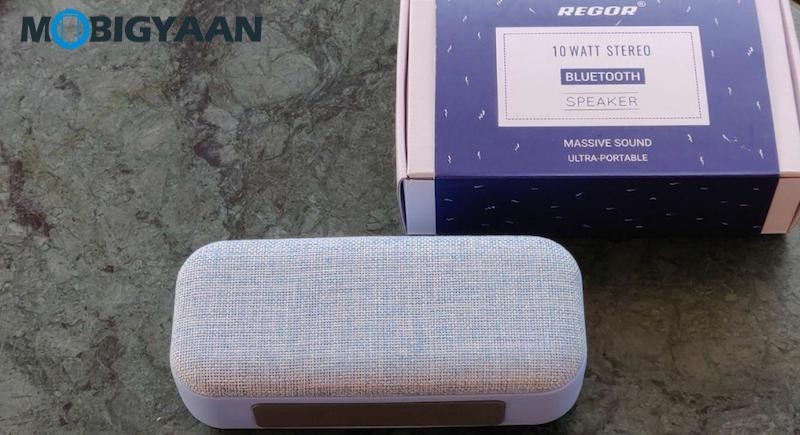 REGOR 10 Watt Speaker Bluetooth Speaker Hands on Review 2