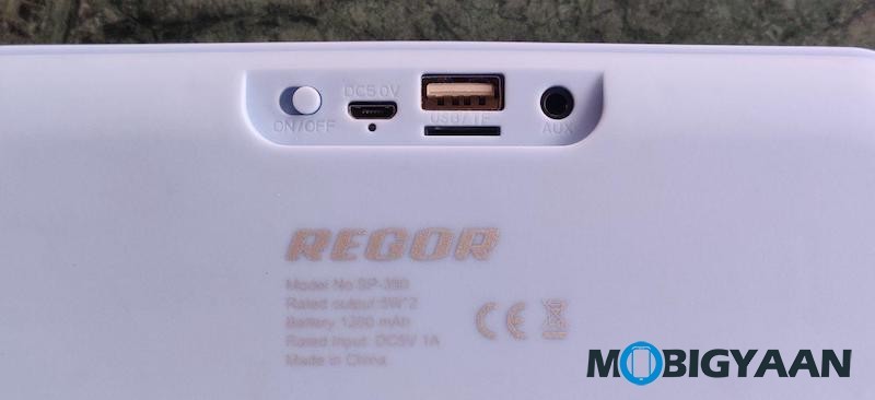 REGOR 10 Watt Speaker Bluetooth Speaker Hands on Review 4