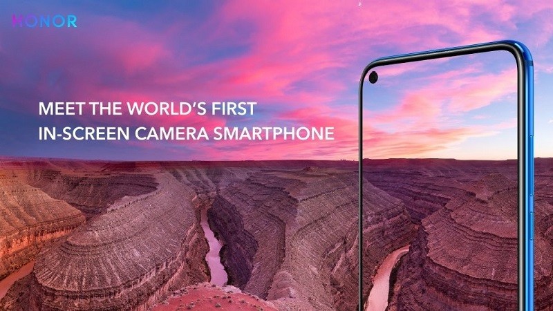 honor view20 in screen camera confirmed
