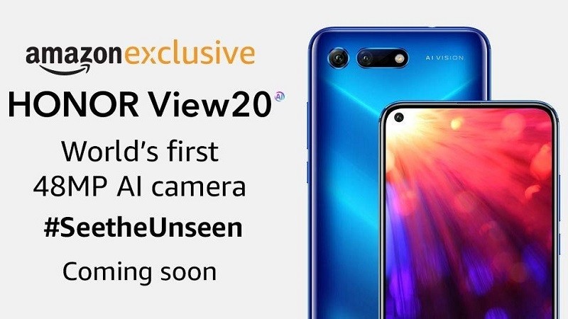 honor view20 india amazon