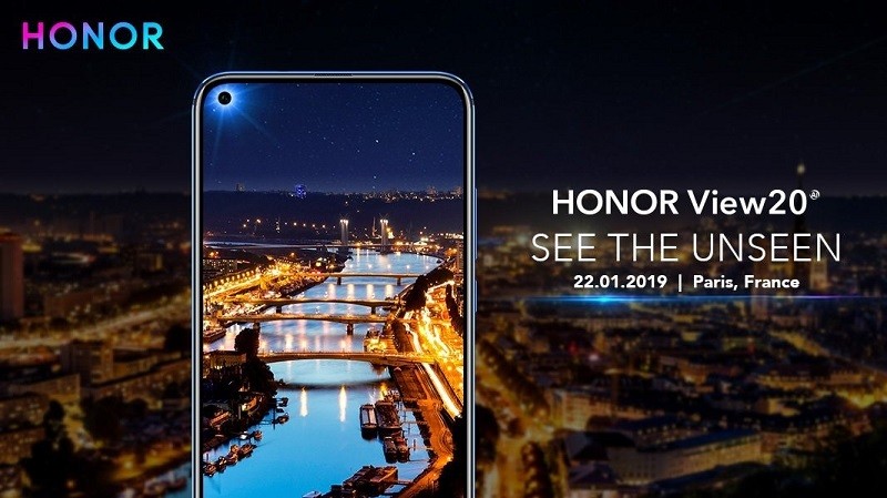 Honor View20 launching next year on January 22, will come with 48 MP rear camera and in-display front camera