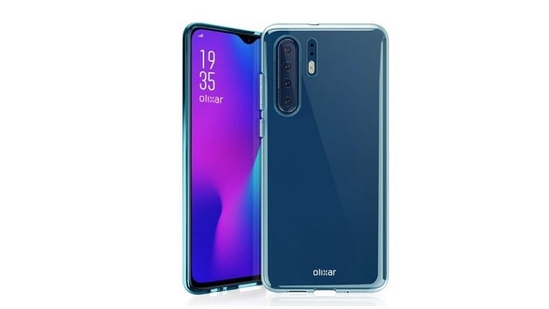 Case renders hint at Huawei P30 Pro coming with quad rear cameras and waterdrop-shaped notch