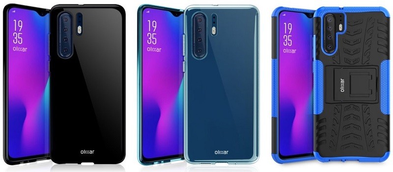 Case renders hint at Huawei P30 Pro coming with quad rear cameras and waterdrop-shaped notch 1 huawei p30 pro leaked cases
