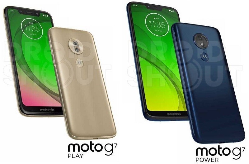 moto g7 play moto g7 power leaked press renders