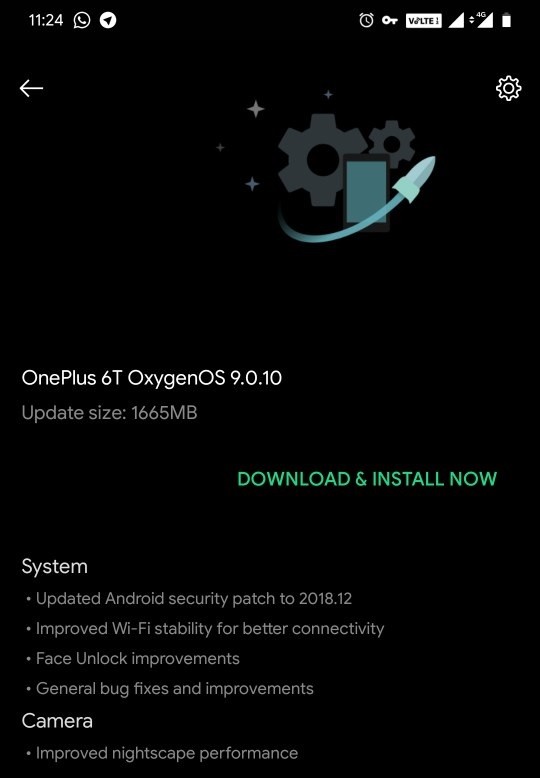 oneplus 6t oxygenos 9 0 10