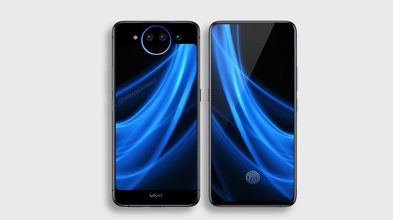 Vivo NEX 2 teased to come with triple rear cameras and dual displays 1 vivo nex 2 alleged render