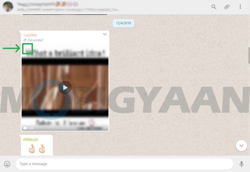 whatsapp web pip mode shared videos 1