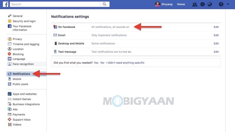 How to stop Birthday notifications on Facebook Guide 1