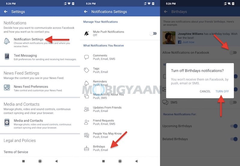 How to stop Birthday notifications on Facebook Guide