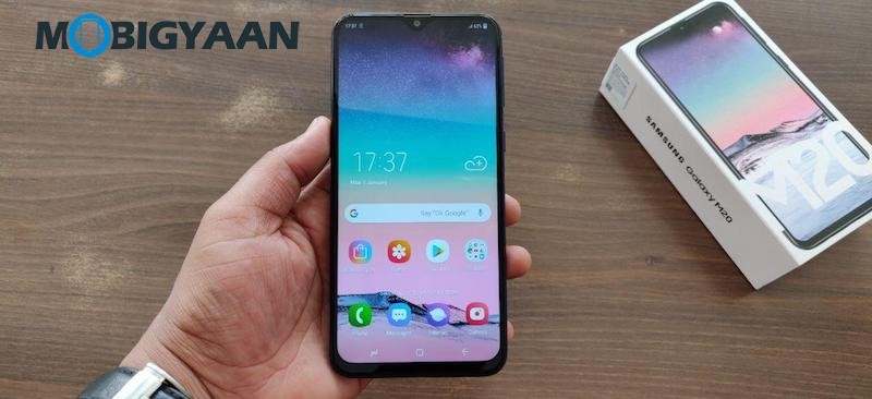 Samsung Galaxy M20 Hands On Review Images 7