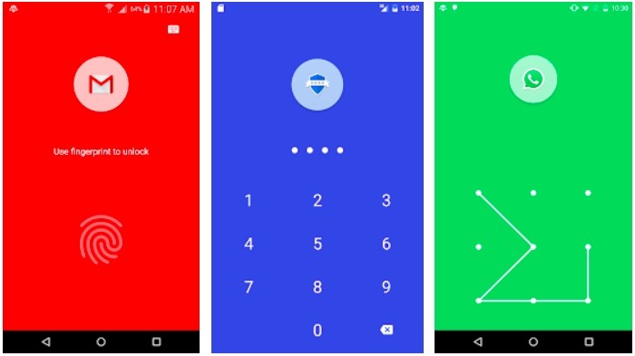 Top 5 security apps to lock apps using fingerprint scanner 2