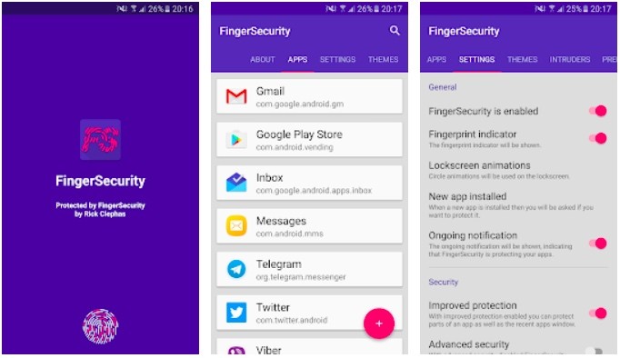 Top 5 security apps to lock apps using fingerprint scanner 3