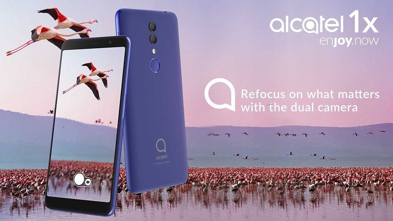Alcatel 1X (2019) announced with 5.5-inch 18:9 display and dual rear cameras