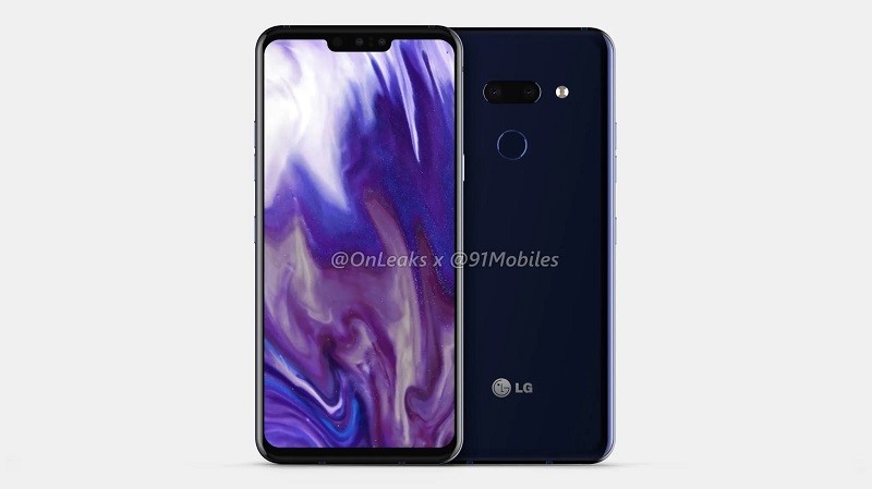 LG G8 ThinQ press render leaked online shows off notched display and dual rear cameras 2 lg g8 alleged leaked cad render 1