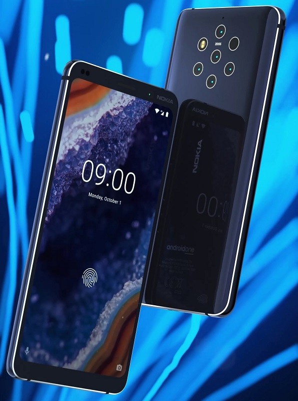 Nokia 9 PureView specifications leaked through promo video, confirms in-display fingerprint scanner 1 nokia 9 press image leak 1