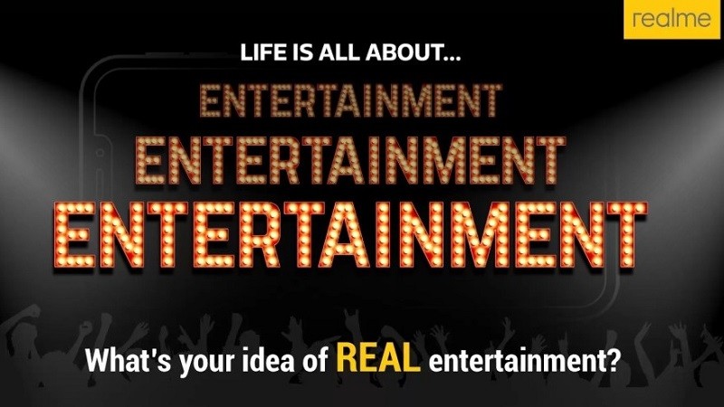realme entertainment smartphone teased india 3