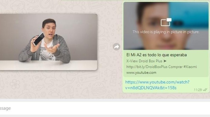 WhatsApp Web now supports Picture-in-Picture Mode for Facebook, Instagram, and YouTube 2 WhatsApp Web now supports Picture-in-Picture Mode for Facebook, Instagram, and YouTube