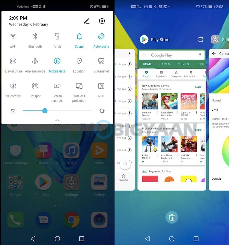 Honor View20 Review Software and Interface 3