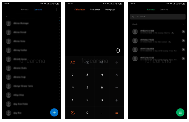 MIUI 10 Global Beta dark mode 2