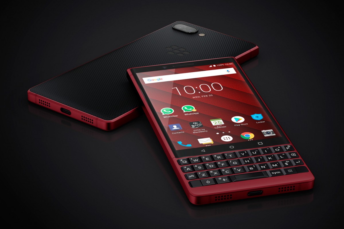 blackberry key2 red edition