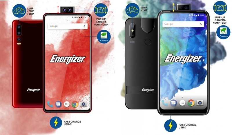 Energizer to unveil 26 new phones at MWC, including ones with pop-up cameras, foldable display, and 18,000 mAh battery 1 energizer ultimate u620s pop u630s pop 1