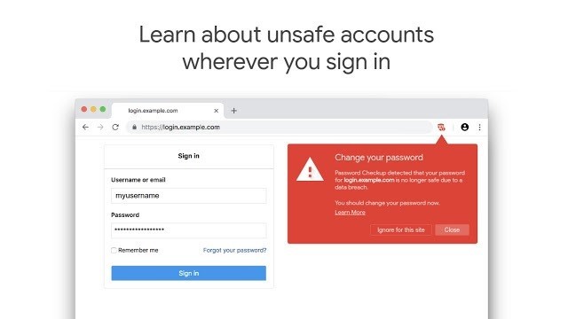 Google announces Password Checkup tool that alerts you of hacked login credentials 2 Google announces Password Checkup tool that alerts you of hacked login credentials