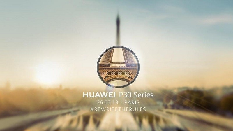 Huawei P30 series smartphones to be unveiled on March 26