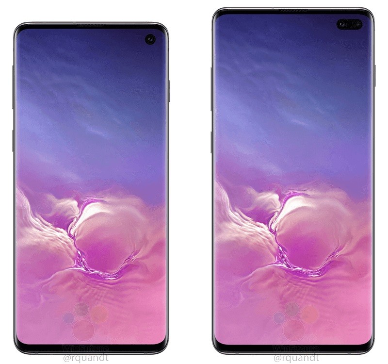 samsung galaxy s10 s10 plus leaked press render 1