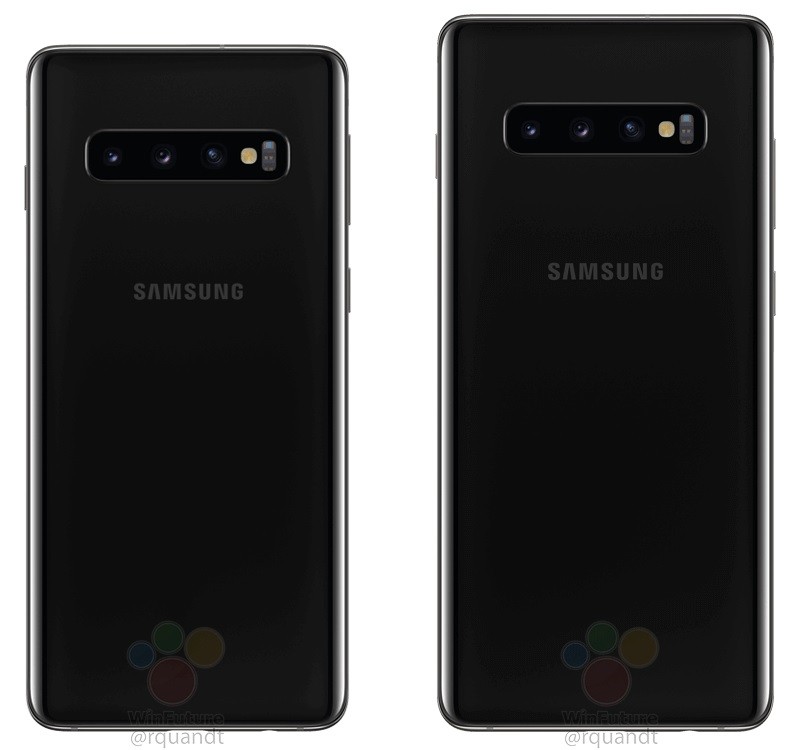Samsung Galaxy S10, S10+ press renders leak online with triple rear cameras ahead of February 20 launch 2 samsung galaxy s10 s10 plus leaked press render 2