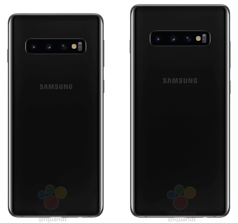 samsung galaxy s10 s10 plus leaked press render 2