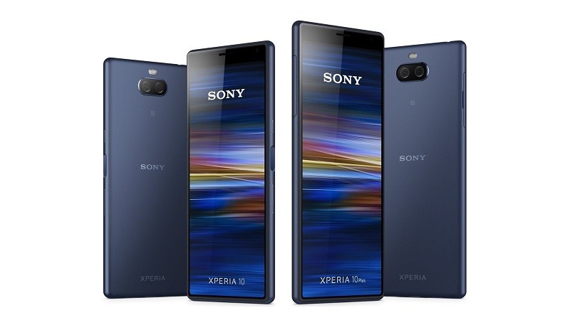 Sony Xperia 10 and Xperia 10 Plus renders leak online revealing big forehead and dual rear cameras