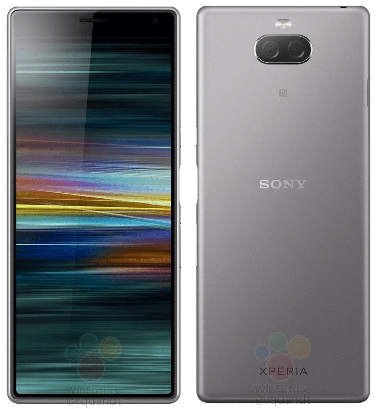 sony xperia xa3 leaked press render 1