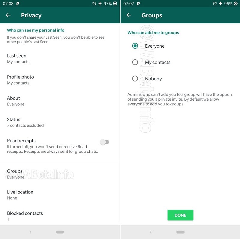 whatsapp android beta group invitation system 1