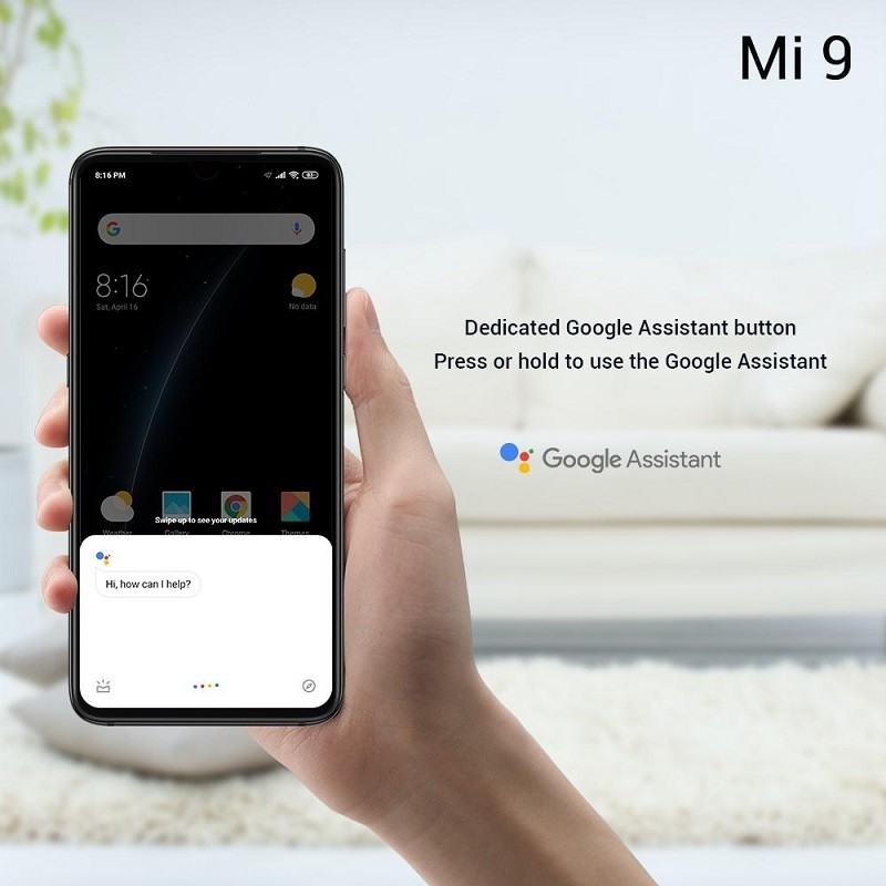 xiaomi mi 9 dedicated google assistant button 1