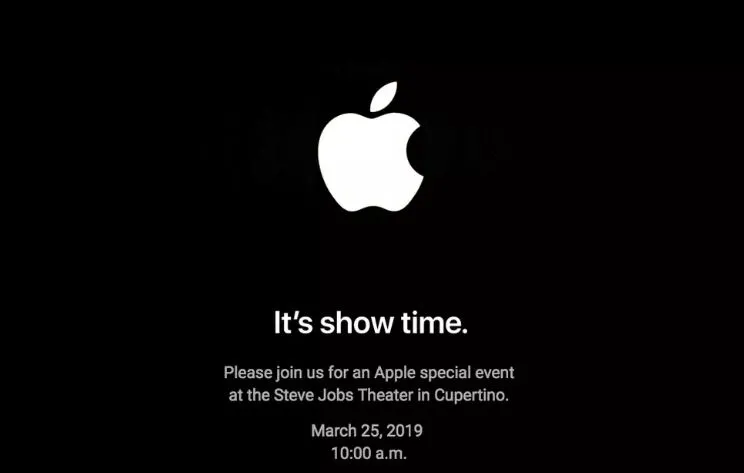 Apple Event Invite