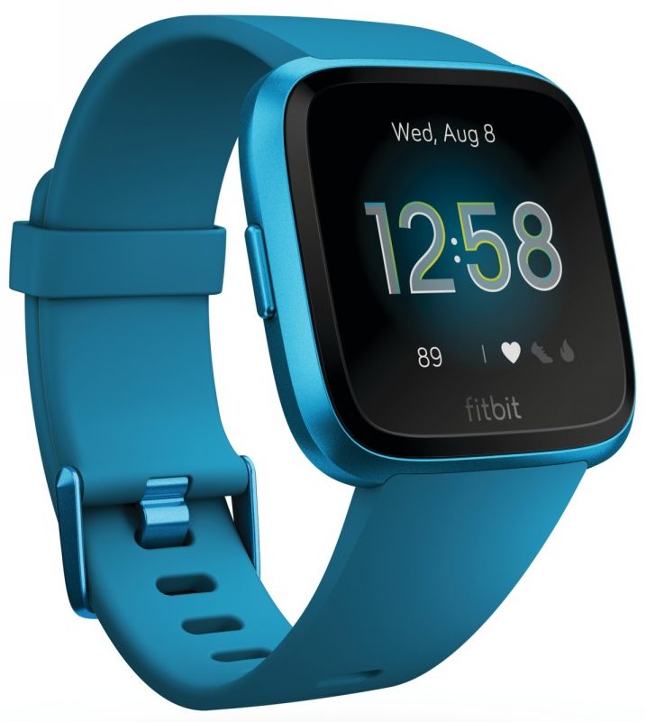 Fitbit Versa Lite Edition 3QTR Core Marina Blue Clock Default Shadow e1553689544905