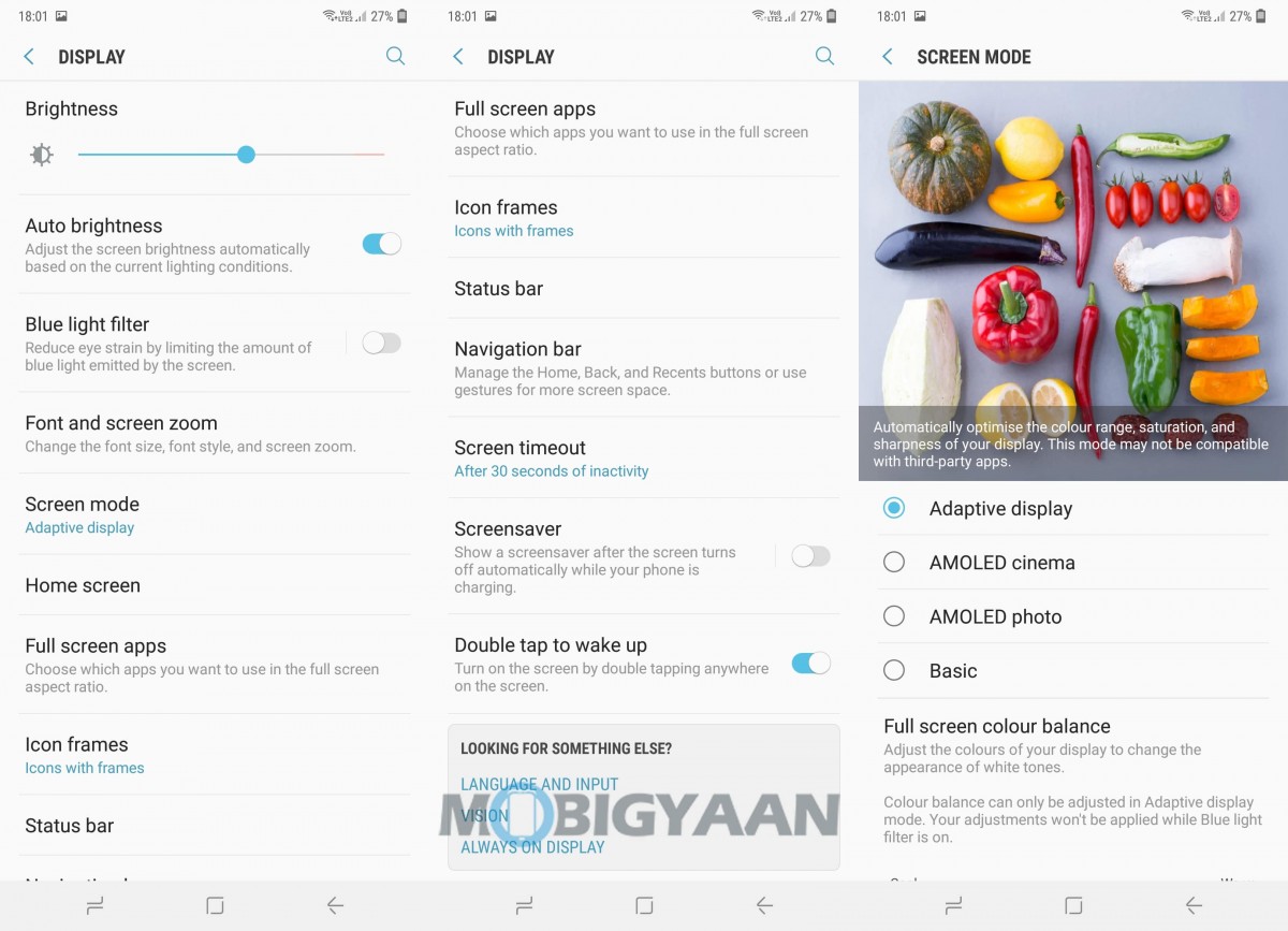 Galaxy M30 Display Settings min