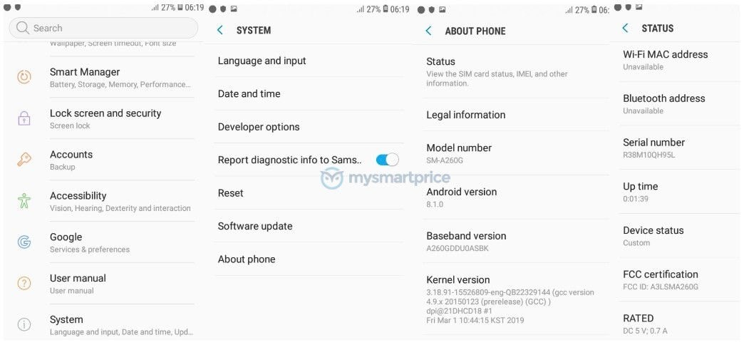 Samsung Galaxy A2 Core gets certified by FCC, expected to launch soon Samsung Galaxy A2 Core gets certified by FCC, expected to launch soon