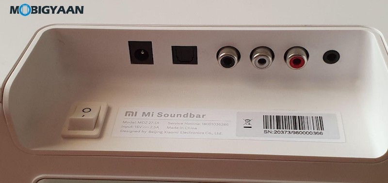 Xiaomi Mi Soundbar Bluetooth Speakers Review 6