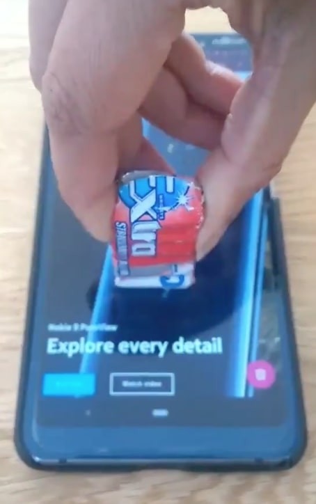 Nokia 9 PureView fingerprint scanner gets fooled by a chewing gum pack 2 Nokia 9 PureView fingerprint scanner gets fooled by a chewing gum pack