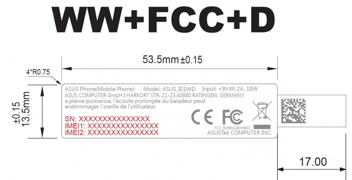 zenfone 6z fcc 2