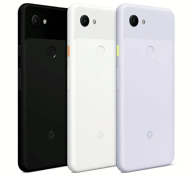 Google Pixel 3a colors