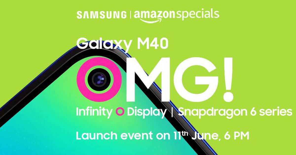 Samsung Galaxy M40 Launch Teaser