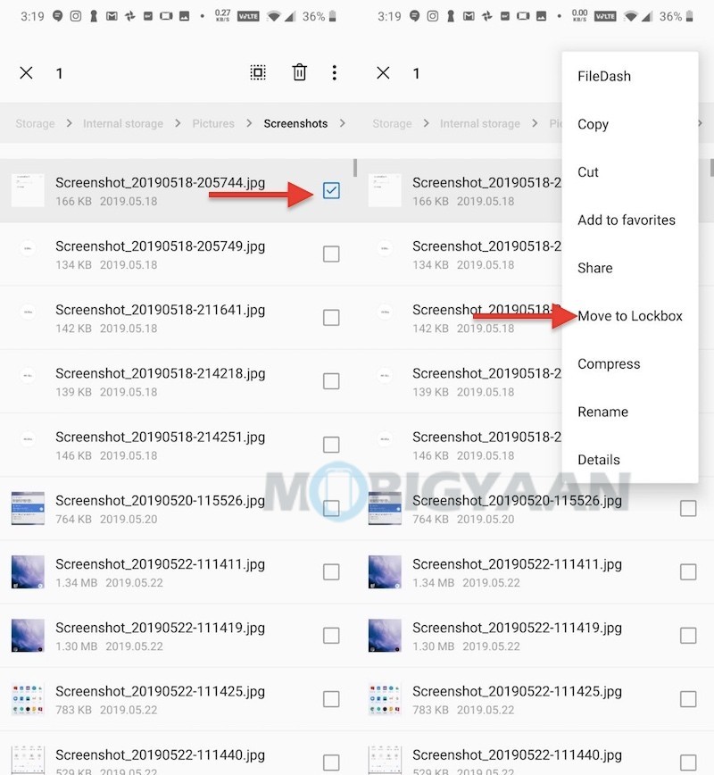 How to hide photos in the Gallery OnePlus 7 Pro Guide 0